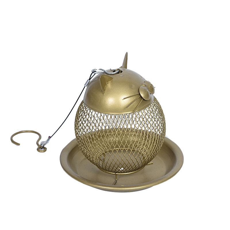 Mangeoire à oiseaux de type chat